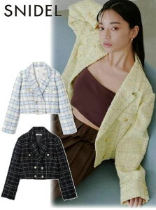 �y�����o�ׁz(10%OFF&400�~OFF�N�[�|��) snidel �X�i�C�f�� �o���G�c�C�[�h�W���P�b�g 26�t�� SWFJ261079 �W���P�b�g �A�E�^�[�y�V��z