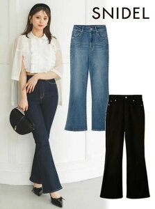 �y�����o�ׁz(10%OFF&400�~OFF~5/22) snidel �X�i�C�f�� �ySTYLE UP PANTS�z�t���A�f�j�� 26�t��. SWFP263320 �f�j���p���c�{�g���y�V��z