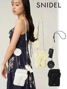 �y�����o�ׁz(10%OFF&400�~OFF~5/22) snidel �X�i�C�f�� �p�t�B�[���{���~�j�V�����_�[ 26�t�� SWGB261640 �n���h�E�V�����_�[�o�b�O �t�����y�V��z�y��̓��M�t�g�z