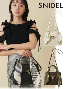 �y�����o�ׁz(10%OFF&400�~OFF~5/22) snidel �X�i�C�f�� �X�J�[�t�p�b�h���b�N�o�b�O 26�t��. SWGB262621 �n���h�E�V�����_�[�o�b�O �y��̓��M�t�g�z�t����