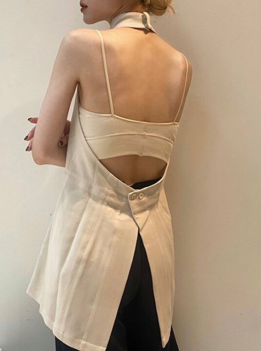 楽天市場】【即日出荷】 TODAYFUL トゥデイフル Halterneck Apron Tops  