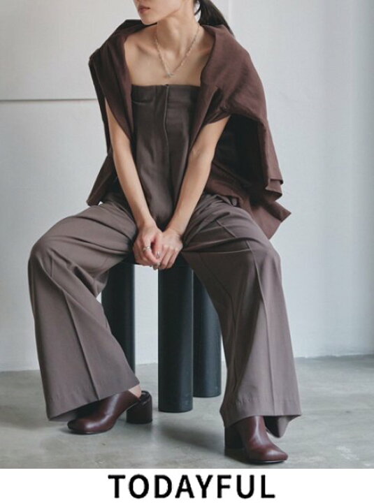 楽天市場】【即日出荷】TODAYFUL トゥデイフル Tuck Bare Combinaison  