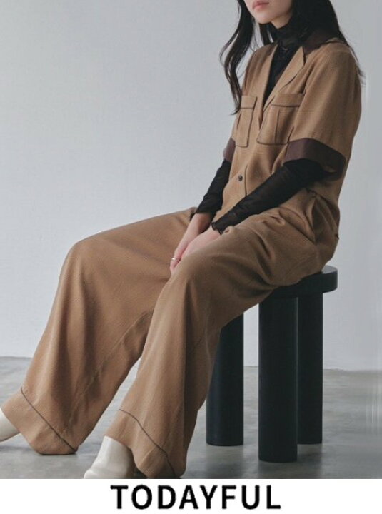 楽天市場】【即日出荷】TODAYFUL トゥデイフル Georgette Check 