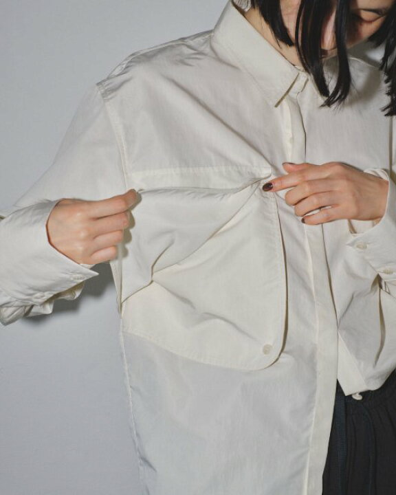 楽天市場】【予約】TODAYFUL トゥデイフル Asymmetry Pocket Shirts 