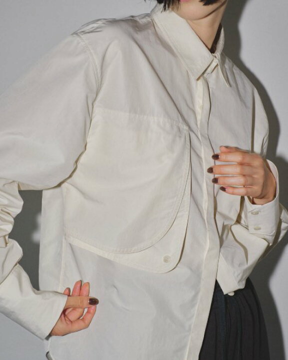 楽天市場】【予約】TODAYFUL トゥデイフル Asymmetry Pocket Shirts 