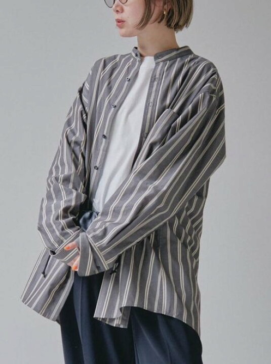 楽天市場】【即日出荷】TODAYFUL トゥデイフル Stripe Over Shirts 