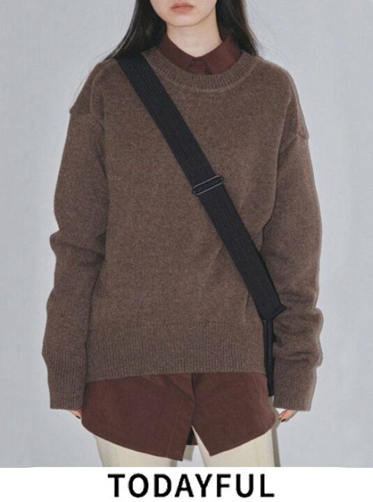 楽天市場】【即日出荷】TODAYFUL トゥデイフル Merinowool Crewneck 