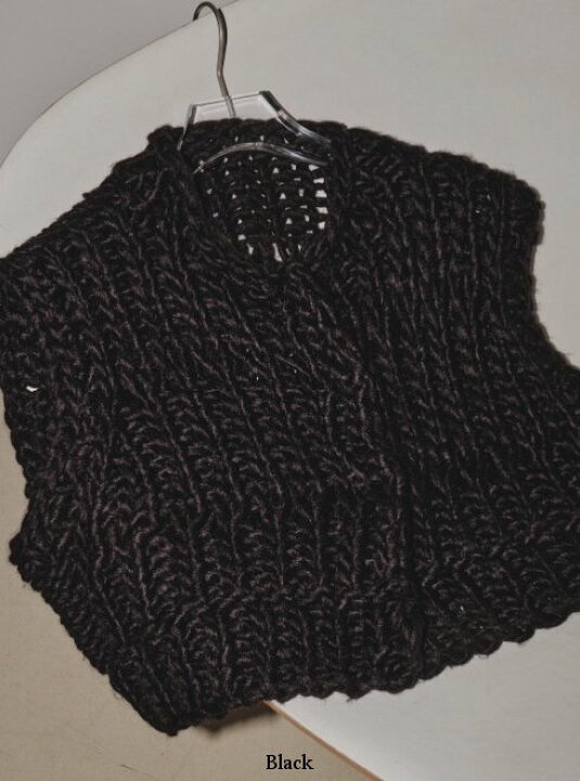 楽天市場】【即日出荷】TODAYFUL トゥデイフル Chunky Hand Knitvest 