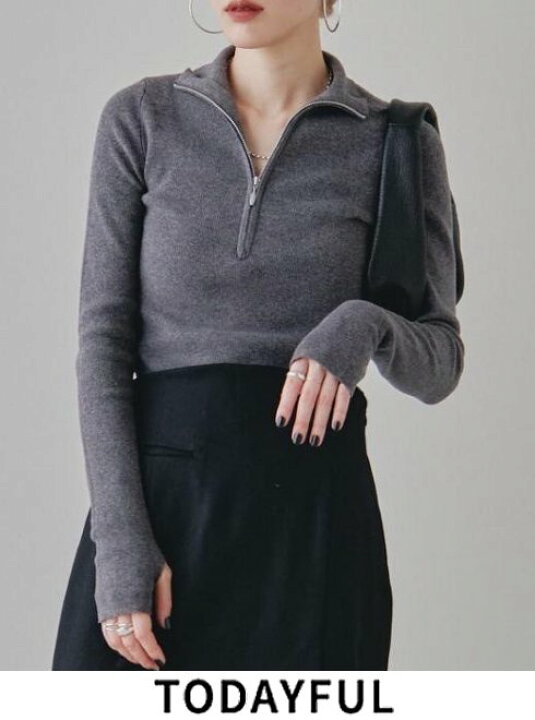 楽天市場】【即日出荷】(セール20%OFF) TODAYFUL トゥデイフル Halfzip 