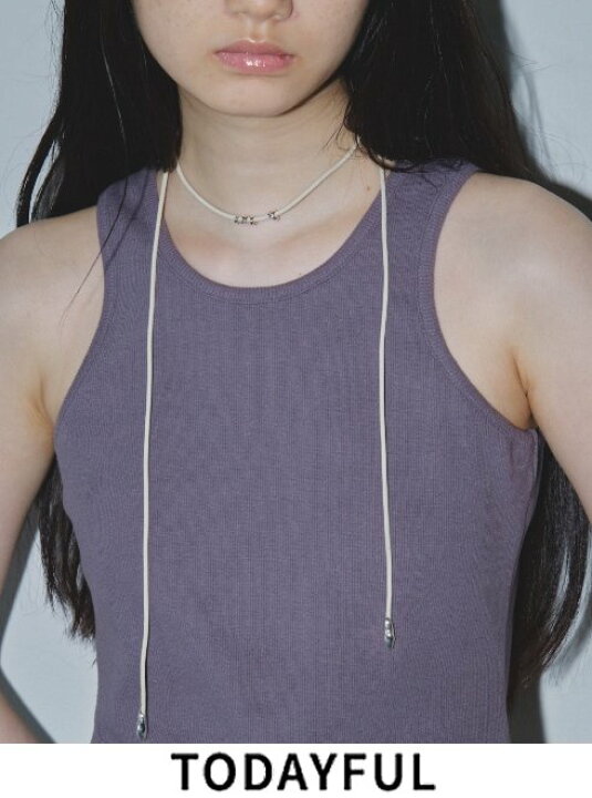 楽天市場】【予約】TODAYFUL トゥデイフル Suede Cord Choker 