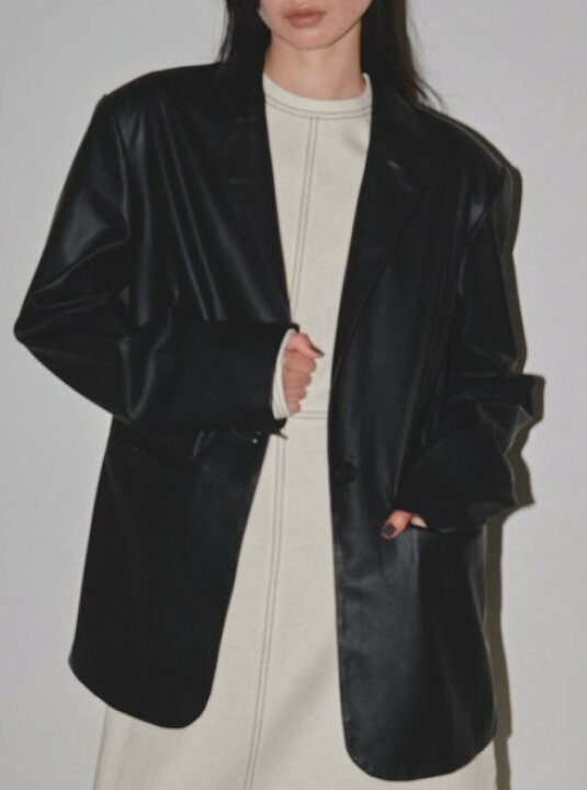 楽天市場】【予約】TODAYFUL トゥデイフル Ecoleather Tailored Jacket 