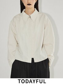 【即日出荷】TODAYFUL トゥデイフル Washer Zip Blouson★ 24春夏 12310201 ブルゾン 吉田玲香【サンキュークーポン対象外】 春アウター　ワッシャージップブルゾン 2024春夏コレクション　 24春アウター【新作】