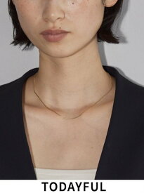 【即日出荷】【待望追加】TODAYFUL トゥデイフル Thin Necklace Silver925 ★ 24秋冬 12390902 ネックレス 吉田玲香【サンキュークーポン対象外】 シンネックレス 小物 【todayful】 【ラッピング】アクセサリー 2024春夏コレクション. 【新作】春小物