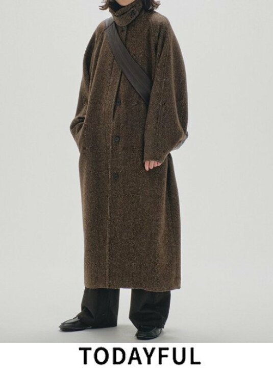 楽天市場】【即日出荷】 TODAYFUL トゥデイフル Mixwool Raglan Coat  