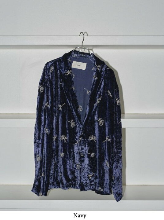 楽天市場】【予約】TODAYFUL トゥデイフル Embroidery Velour Jacket 