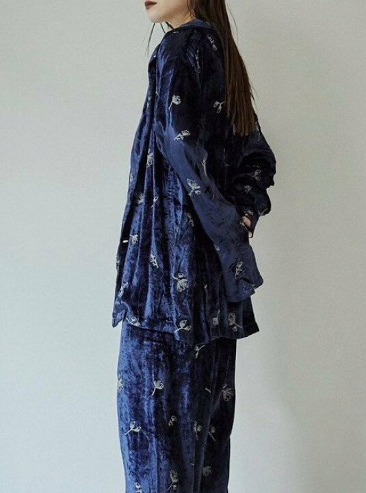 楽天市場】【予約】TODAYFUL トゥデイフル Embroidery Velour Jacket 