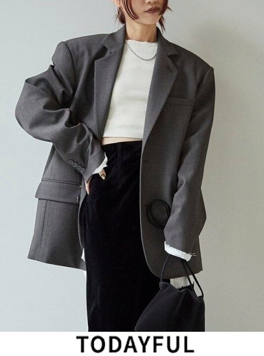 24AWタグ付新品】TODAYFUL 表する Over Shoulder Jacket 