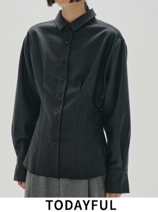 楽天市場】【予約】 TODAYFUL トゥデイフル Waist Tuck Shirts☆ 24 