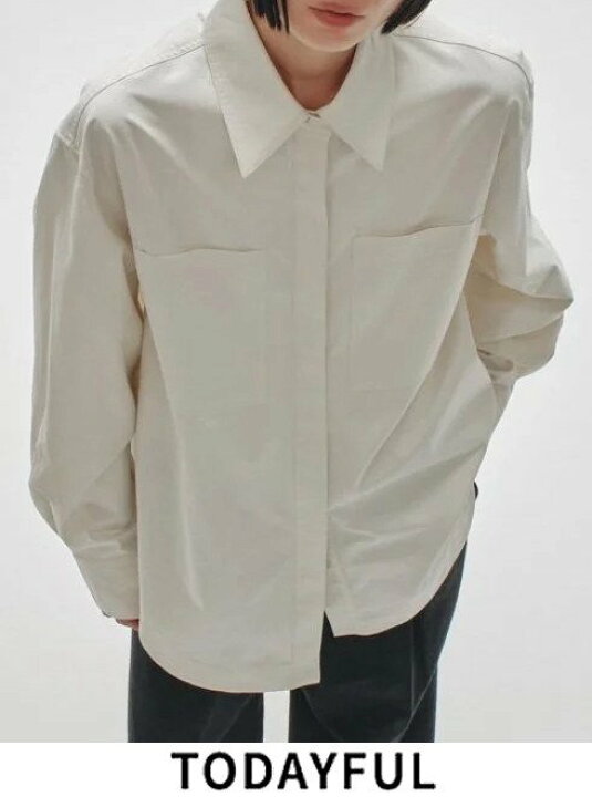 楽天市場】【予約】 TODAYFUL トゥデイフル Stitch Pocket Overshirts 
