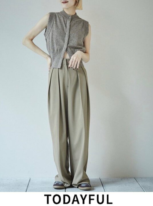 楽天市場】【即日出荷】TODAYFUL トゥデイフル Doubletuck Smooth 
