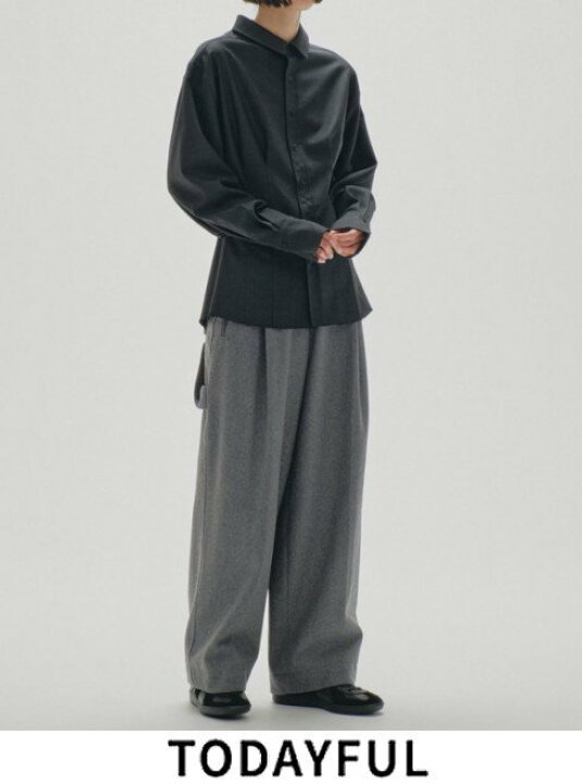 楽天市場】【即日出荷】TODAYFUL トゥデイフル Wool Painter Pants 