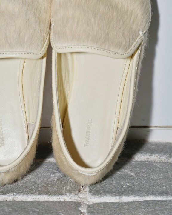 楽天市場】【予約】TODAYFUL トゥデイフル Squaretoe Fur Shoes☆ 24 