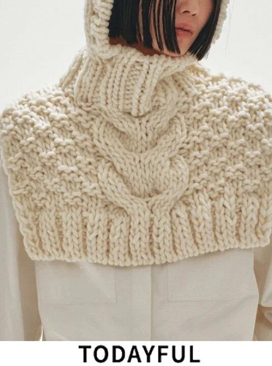 楽天市場】【予約】 TODAYFUL トゥデイフル Hand Knit Balaclava☆ 24 