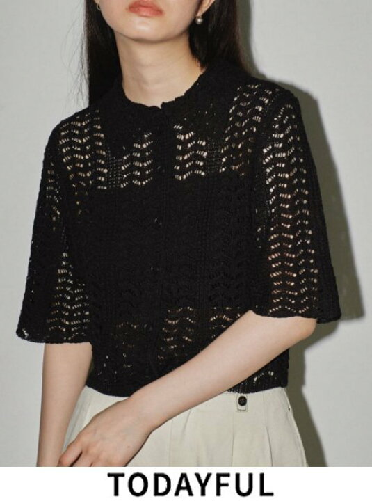 楽天市場】【即日出荷】【待望追加】TODAYFUL トゥデイフル Lace Knit 