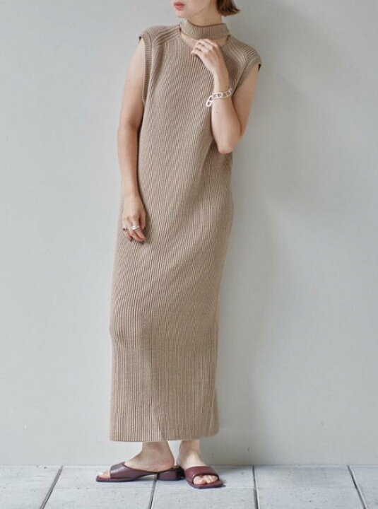 楽天市場】【予約】TODAYFUL トゥデイフル Slit Neck Knitdress ☆ 24 