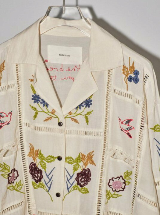楽天市場】【予約】【待望追加】TODAYFUL トゥデイフル Embroidery 