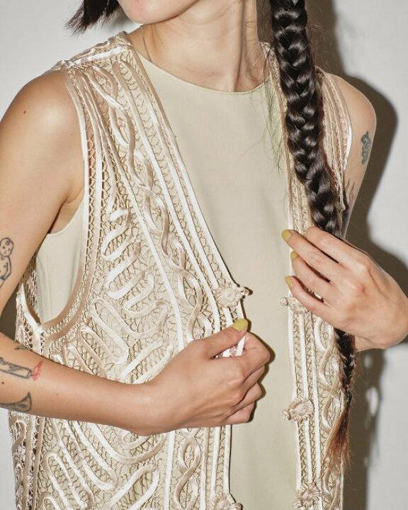 楽天市場】【予約】TODAYFUL トゥデイフル Embroidery Middle Vest 24  