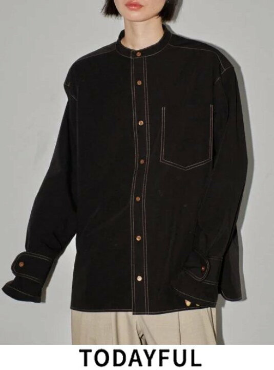 楽天市場】【即日出荷】TODAYFUL トゥデイフル Standcollar Cotton 