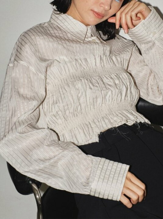 楽天市場】【即日出荷】TODAYFUL トゥデイフル Stripe Short Shirts 
