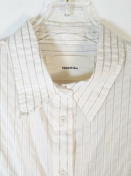 楽天市場】【即日出荷】TODAYFUL トゥデイフル Stripe Short Shirts 