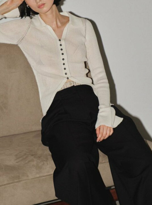 楽天市場】【予約】TODAYFUL トゥデイフル Sheer Skipper Knit 24春夏  