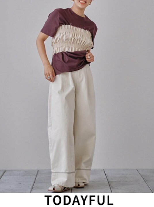 楽天市場】【予約】TODAYFUL トゥデイフル Heavy Chino Trousers ☆ 24  