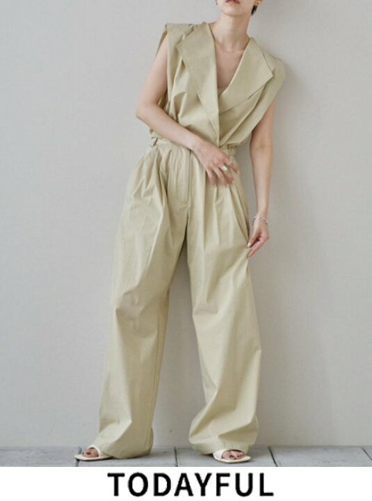 楽天市場】【予約】TODAYFUL トゥデイフル Typewriter Tuck Trousers  