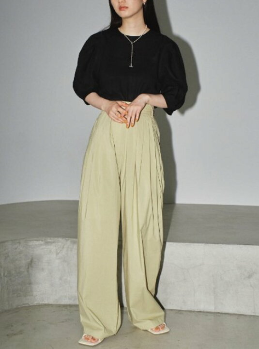 楽天市場】【予約】TODAYFUL トゥデイフル Typewriter Tuck Trousers 