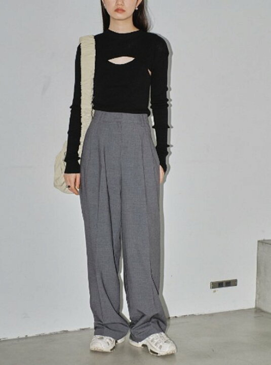 楽天市場】【予約】TODAYFUL トゥデイフル Heather Tuck Trousers  