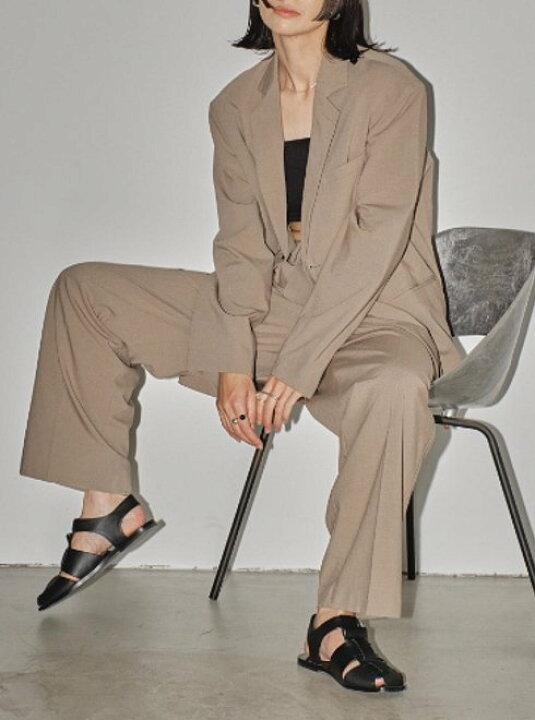 楽天市場】【予約】TODAYFUL トゥデイフル Heather Tuck Trousers  