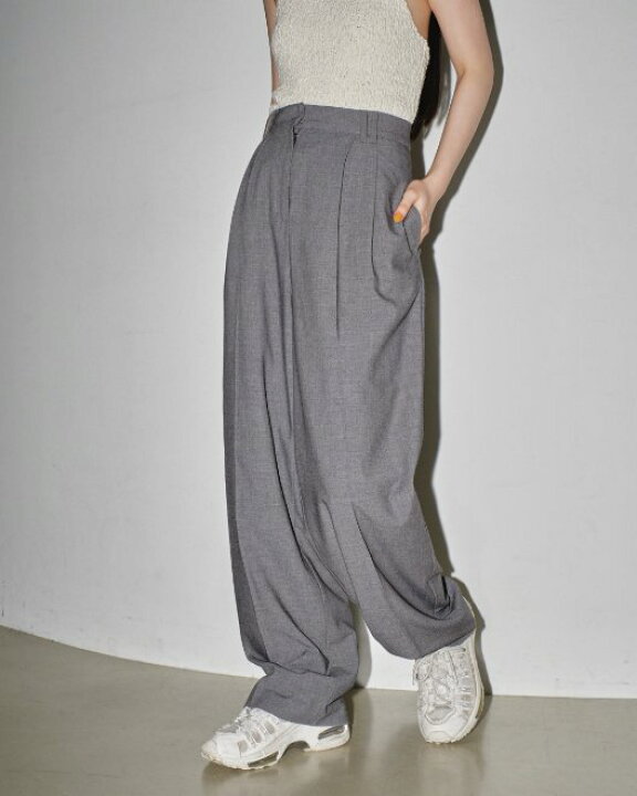 楽天市場】【予約】TODAYFUL トゥデイフル Heather Tuck Trousers  