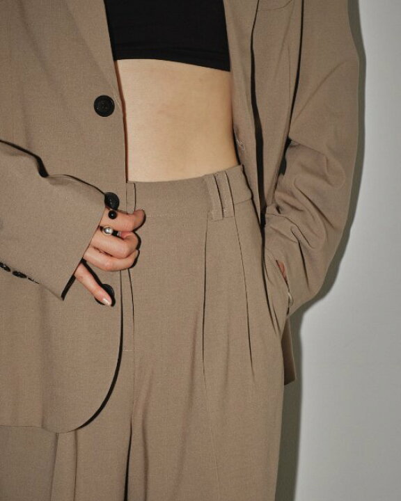 楽天市場】【予約】TODAYFUL トゥデイフル Heather Tuck Trousers  