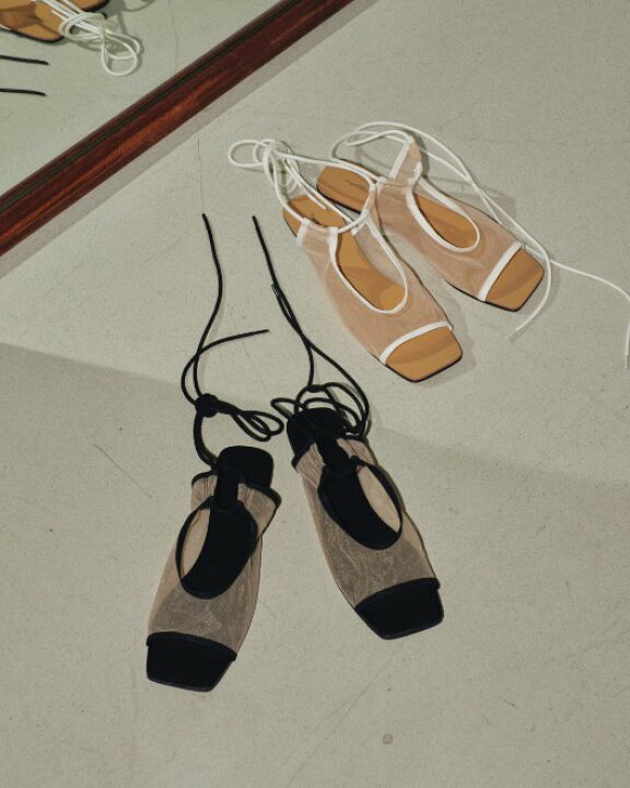 楽天市場】【即日出荷】TODAYFUL トゥデイフル Laceup Mesh Sandals 