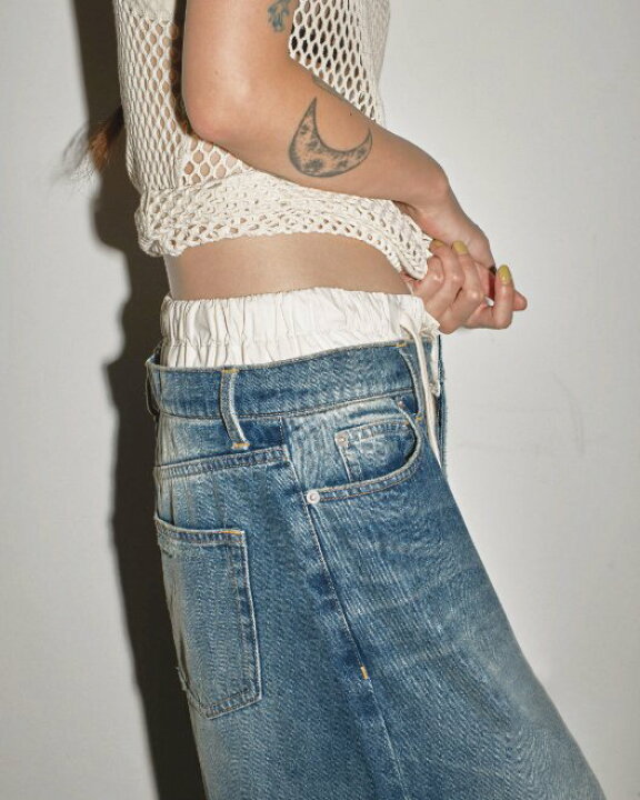 楽天市場】【即日出荷】TODAYFUL トゥデイフル Layered Waist Denim 