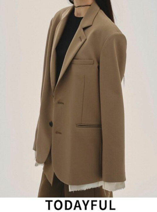 楽天市場】【予約】TODAYFUL トゥデイフル Over Shoulder Jacket☆ 25 