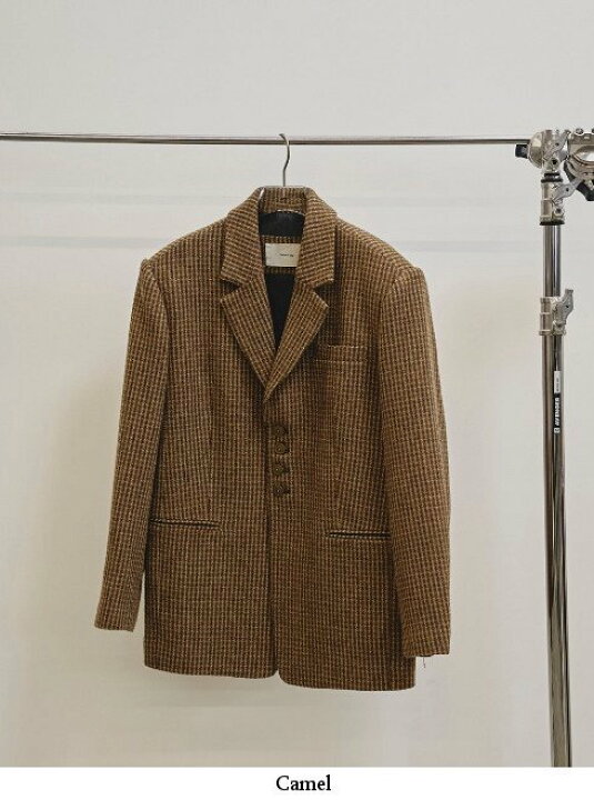 楽天市場】【予約】TODAYFUL トゥデイフル Wool100% Check Jacket☆ 25  