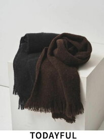 【即日出荷】TODAYFUL トゥデイフル Brashed Volume Stole★ 25秋冬. 12521033 マフラー・ストール 【新作】秋小物