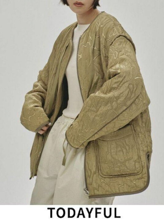 楽天市場】【予約】TODAYFUL トゥデイフル Jacquard Piping Blouson 