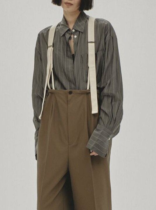 楽天市場】【予約】TODAYFUL トゥデイフル Stripe Silky Shirts☆ 25春 