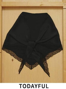 �y�\��zTODAYFUL �g�D�f�C�t�� Satin Lace Scarf�� 26�H�~�\�� 12611027 �}�t���[�E�X�g�[�� ���ח\�� : 6����{�` �T�e�����[�X�X�J�[�t �g�����h ���� �A�����W